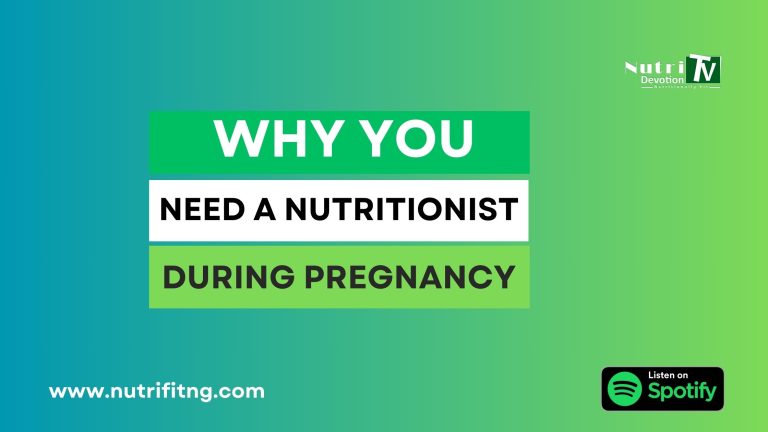 why nutritionist - Home - NutriFit Nigeria